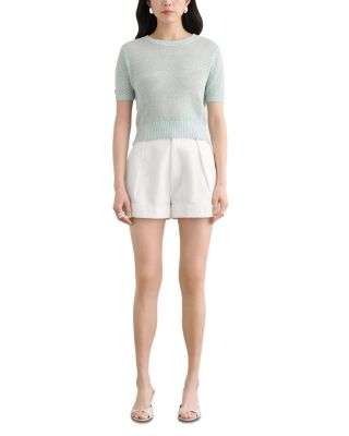 Merryn Linen Short Sleeve Sweater