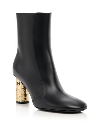 Women's Tape Heel Ankle Booties