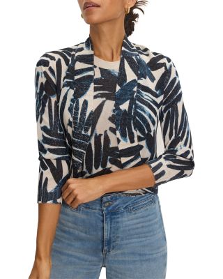 Painted Palms Bolero Cardigan