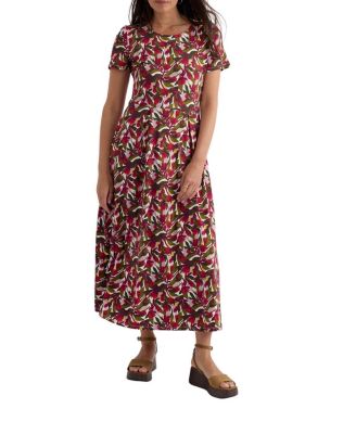 Seasalt Cornwall Veronica Short Sleeve Midi Dress
