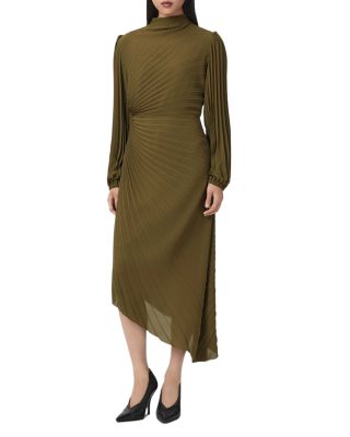 form fitting maternity dress Lucille Full Sleeve Knit Midi L Size:Belt-46 @aztrosist_ teies to make With cute bows at Advanced