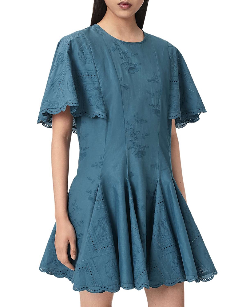 Allsaints Corla Embroidered Dress