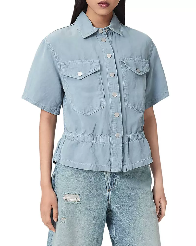 Allsaints Tove Short Sleeve Shirt