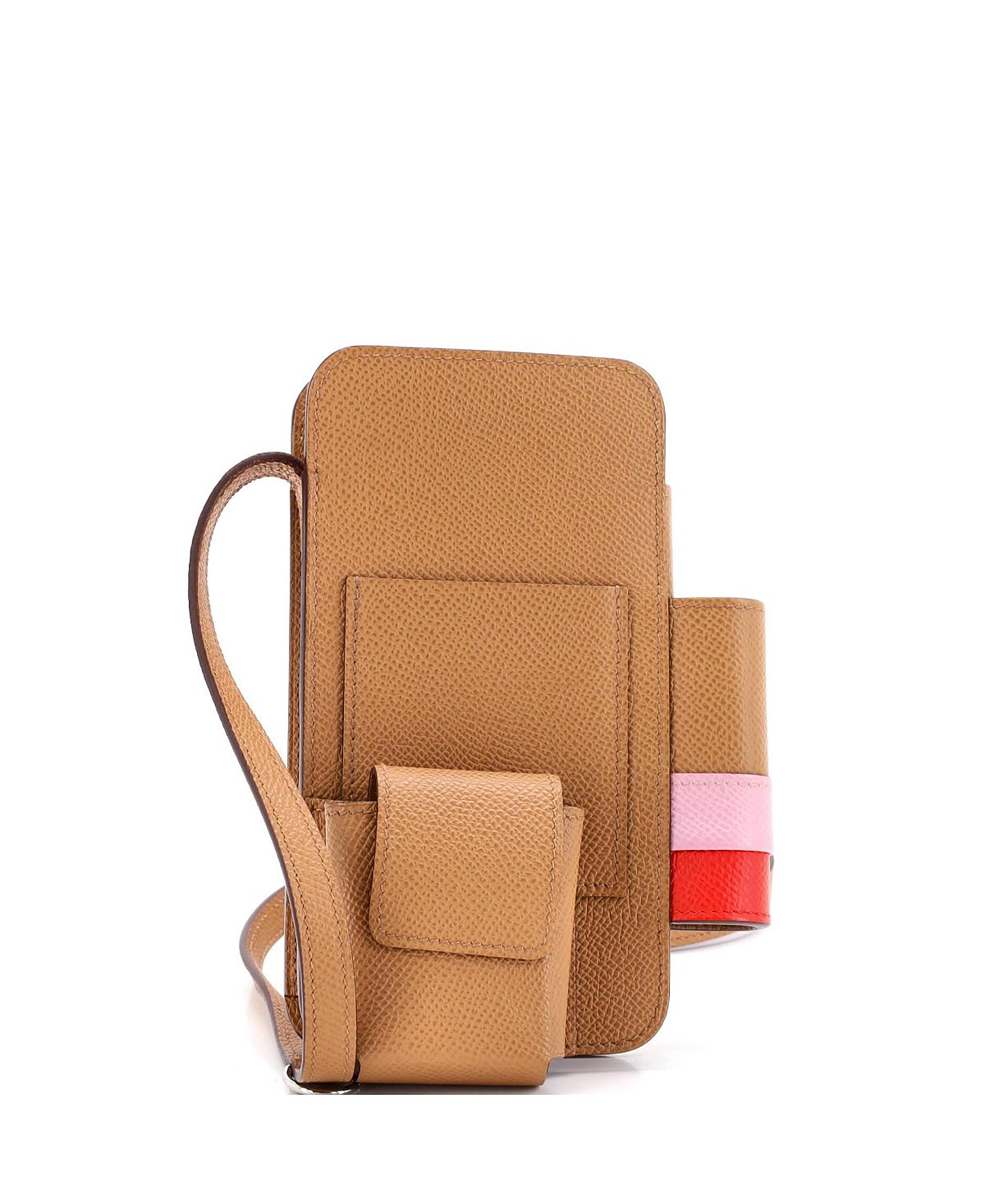Pre-Owned HERMES Hermesway Phone Case Crossbody Bag Epsom