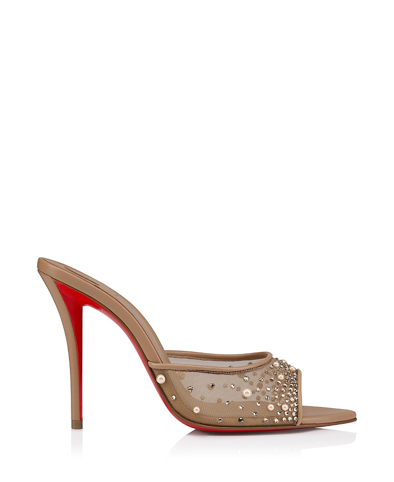 Christian Louboutin Women's Miss Z Mule Degrastrass Perla Sandal