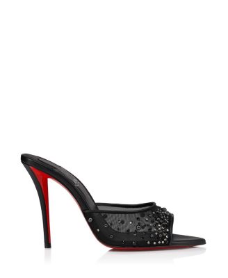 Christian Louboutin Women's Miss Z Mule Degrastrass Perla Sandal