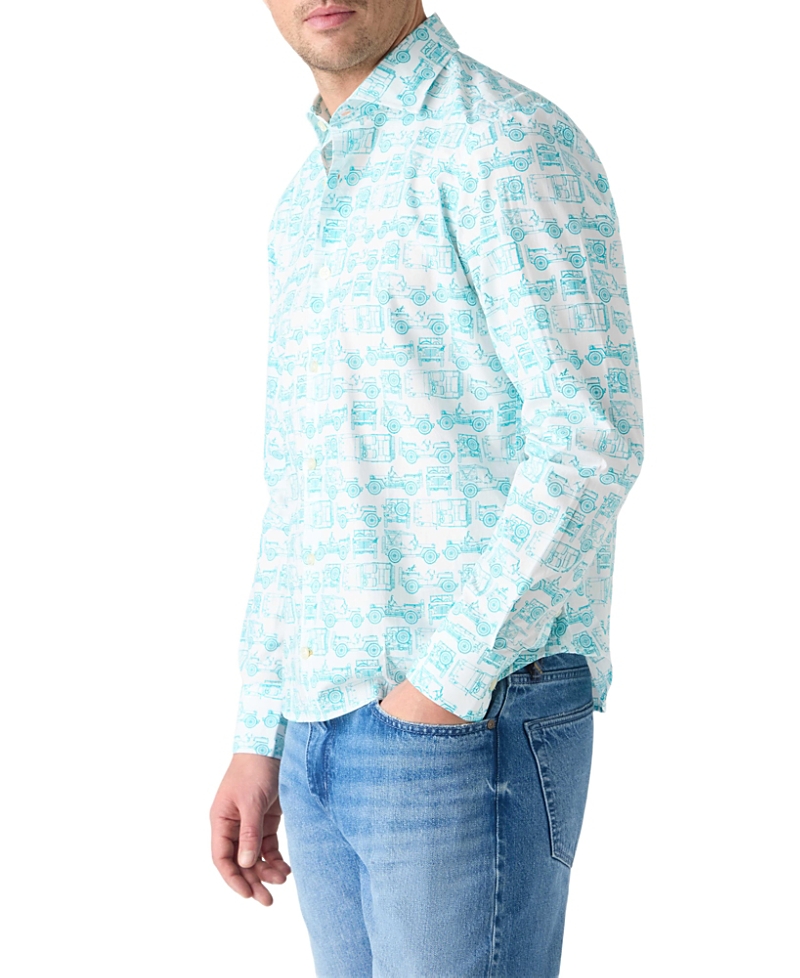 Robert Talbott Reynolds Printed Suv Shirt