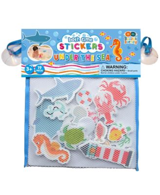  Under the Sea Bath Time Stickers 18 Pieces, Ages 3+