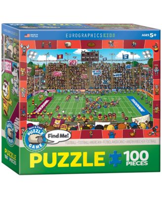  100 Piece Spot & Find Football Puzzle, Ages 5+