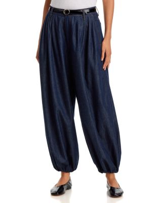 The Denim Balloon Pants in Rinse
