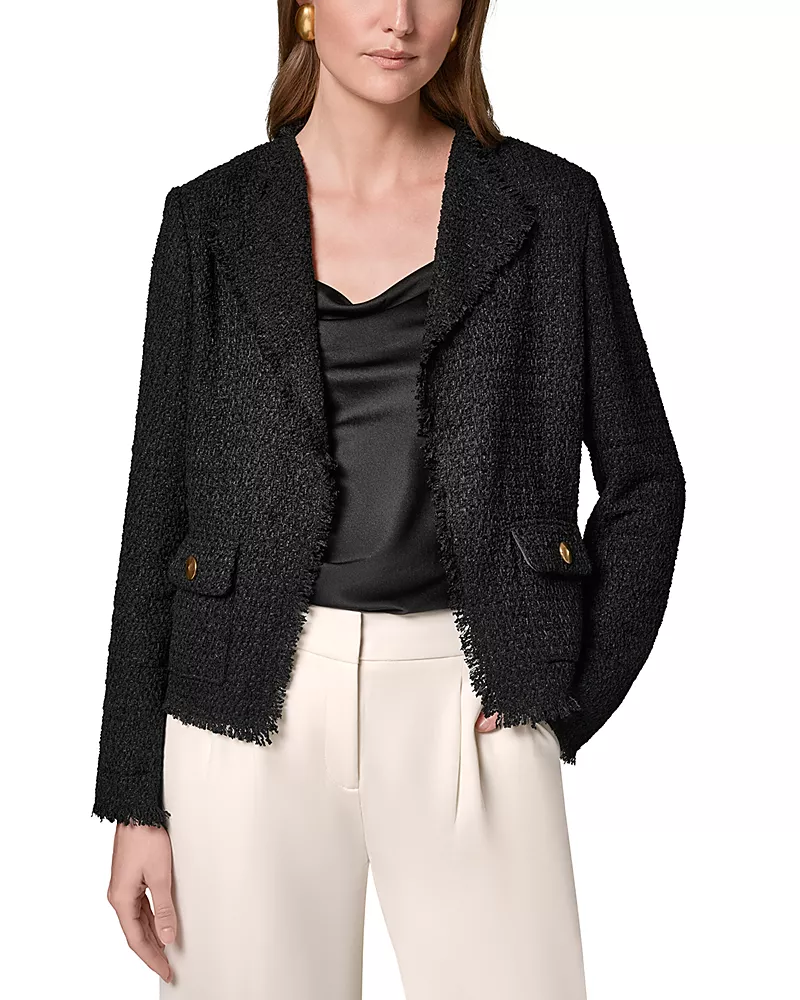 Donna Karan New York Tweed Jacket
