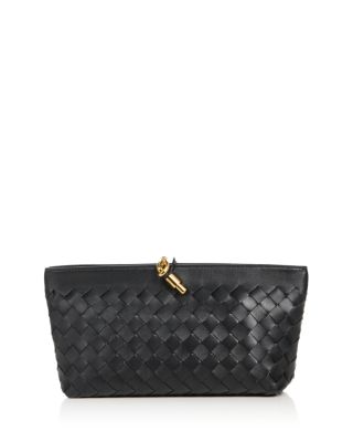 Andiamo Intrecciato Leather Pouch