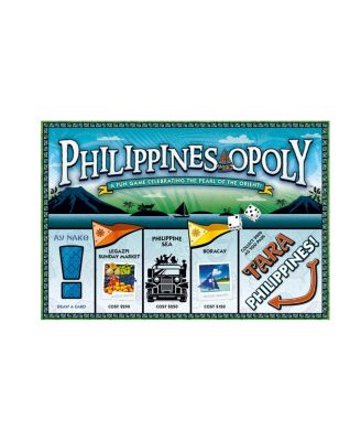 Philippinesopoly Monopoly Board Game, Ages 8+