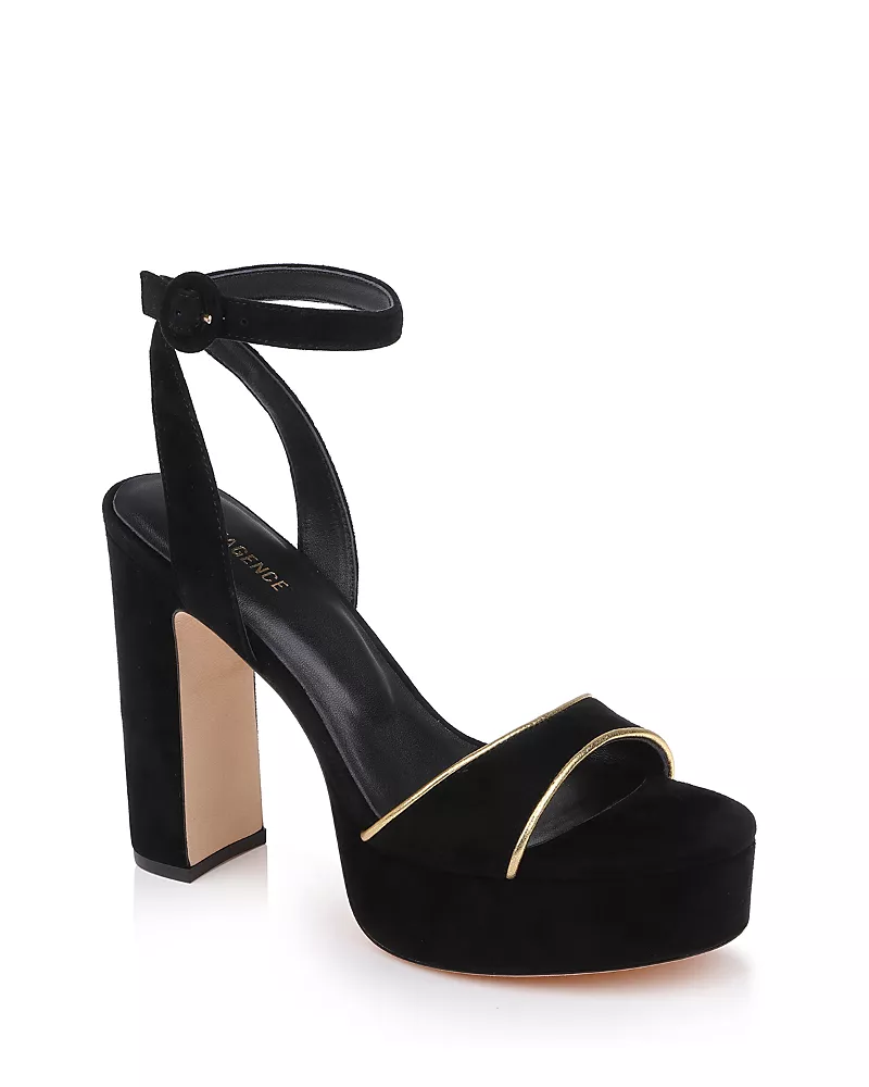 L'Agence Women's Essie Platform Sandals