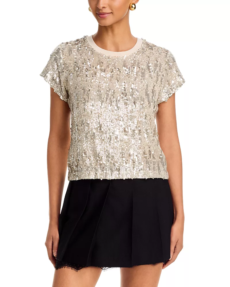 Generation Love Kai Sequinned Top