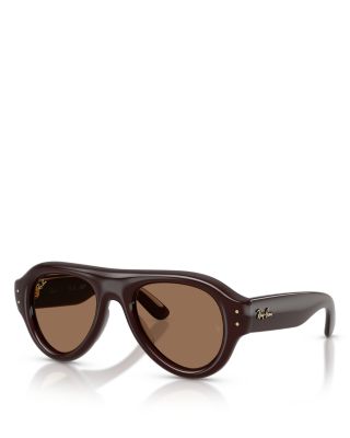 Pilot Puffer A$AP Rocky Aviator Sunglasses, 50mm