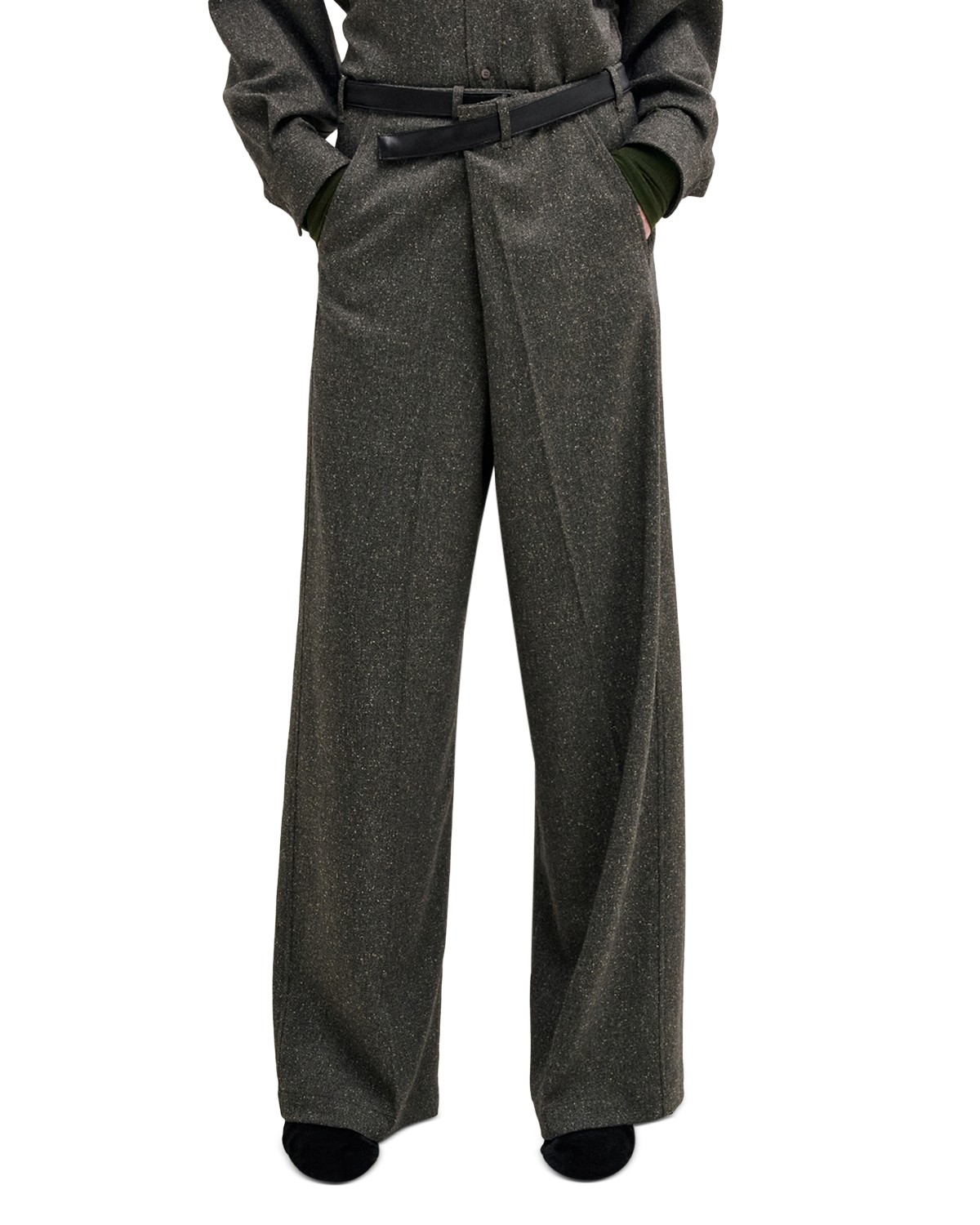 Gaia Belted Wide Leg Pants