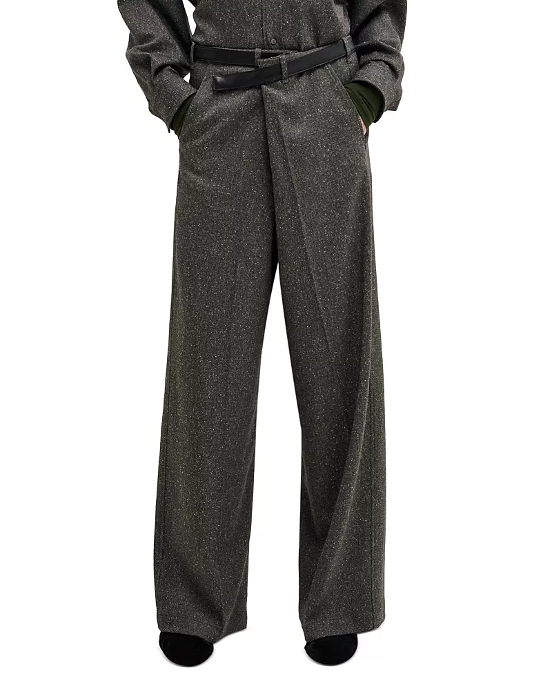 Darkpark Gaia Belted Wide Leg Pants