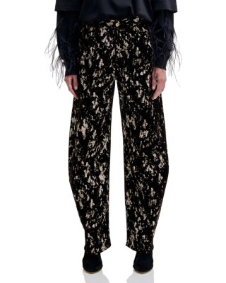 Kris-Camou Flock Barrel Jeans 