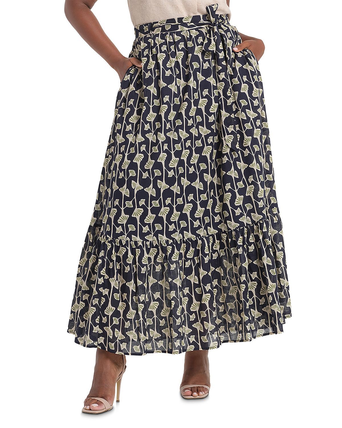 Estelle Plus Sea Lily Skirt