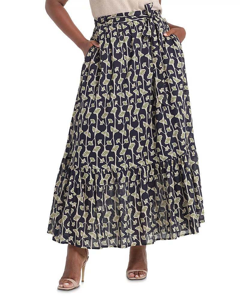 Estelle Plus Sea Lily Skirt