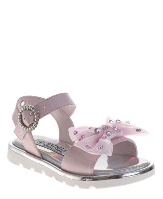 Girls' Gemstone Bow Sandals - Toddler