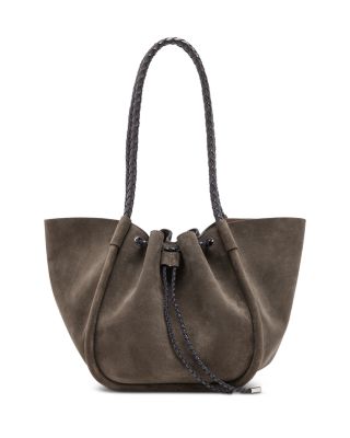Proenza Schouler Chelsea Large Ruched Suede Tote Bag