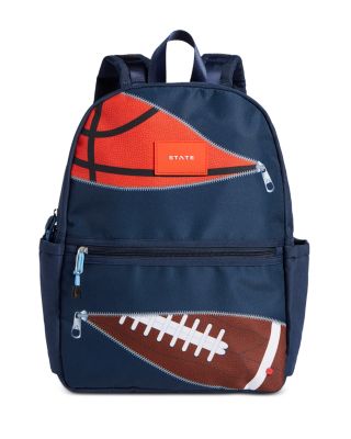 Boys' Kane Sports Double Pocket Backpack - Ages 7+