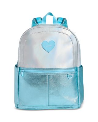 Girls' Kane Iridescent Double Pocket Backpack - Ages 7+