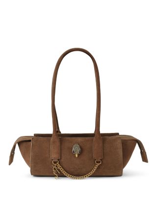 Sloane East/West Suede Shoulder Bag