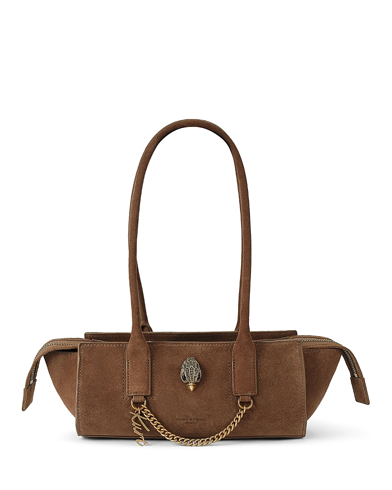 Kurt Geiger London Sloane East/West Suede Shoulder Bag · OS