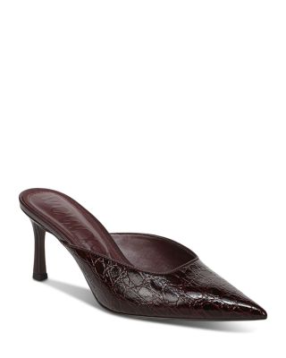 Women's Margeaux Leather Pointed Toe Mules