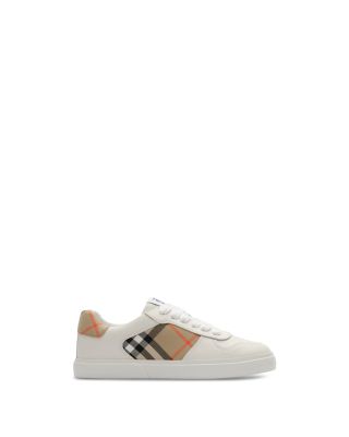 Unisex C K1 Noah Check & Leather Lace Up Sneakers - Toddler, Little Kid
