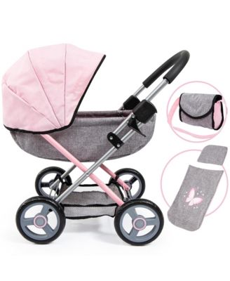  Cosy 4 in 1 Toy Baby Doll Pram Stroller Set, Ages 3+