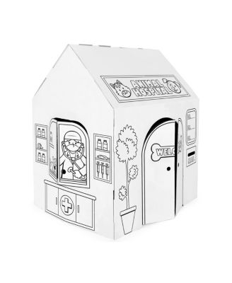  Animal Hospital Decorate & Personalize A Cardboard Play Fort, Ages 3+