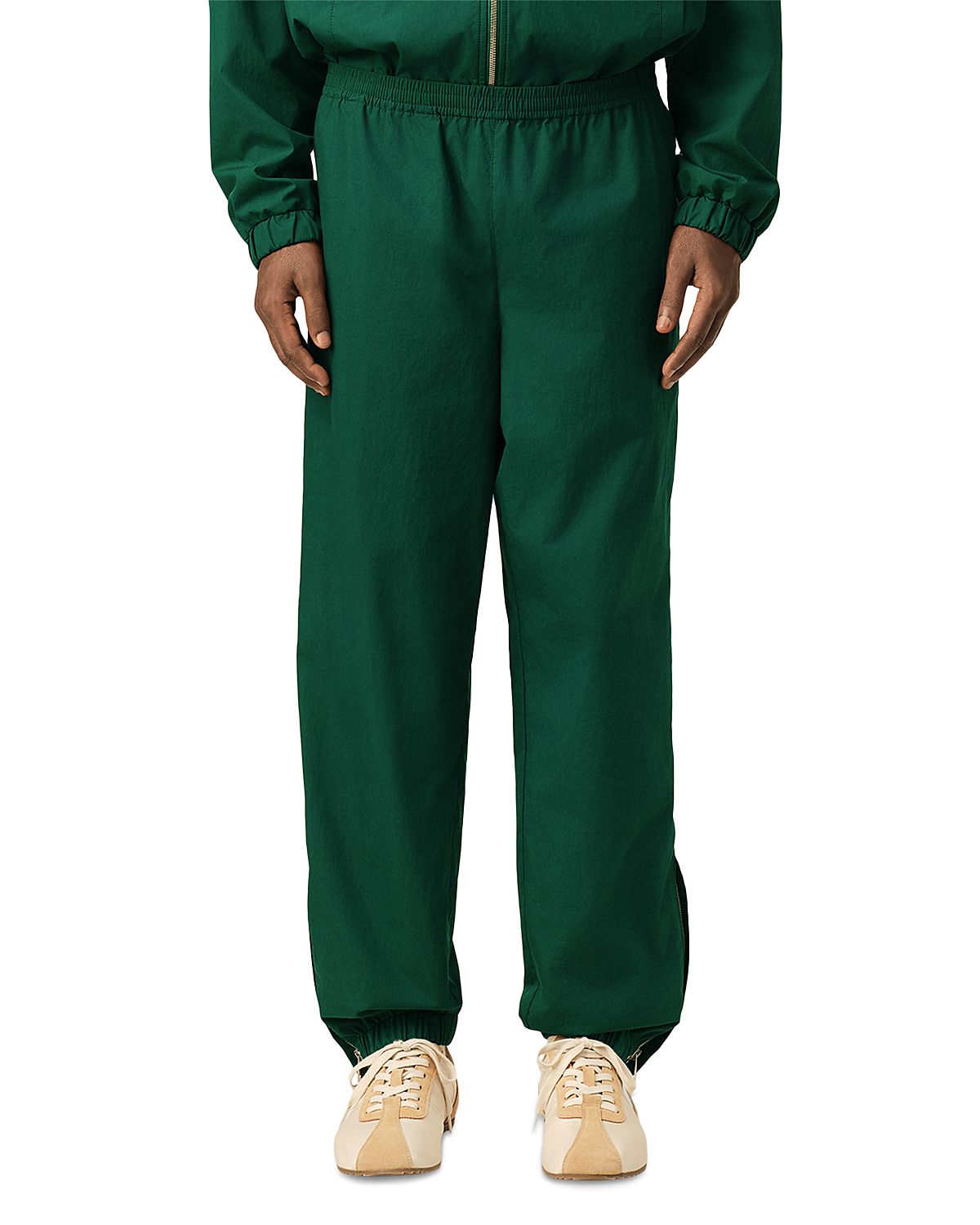 Ami Zip Ankle Track Pants