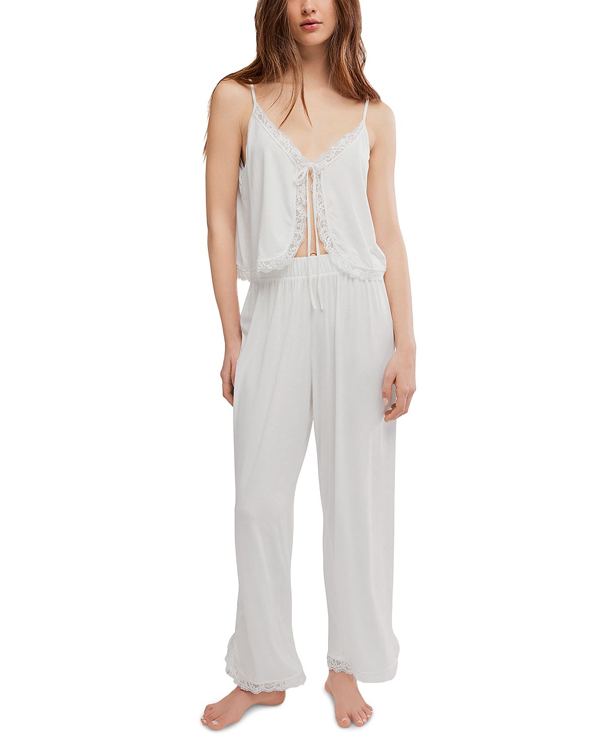 Free People Sleepless Summer Camisole & Pants Pajama Set