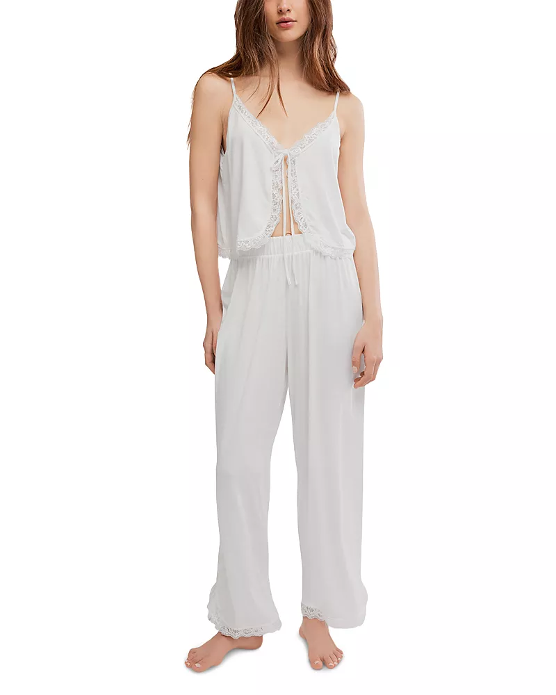 Free People Sleepless Summer Camisole & Pants Pajama Set