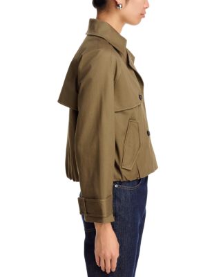 Jett Short Trenchcoat Jacket - thumbnail 5