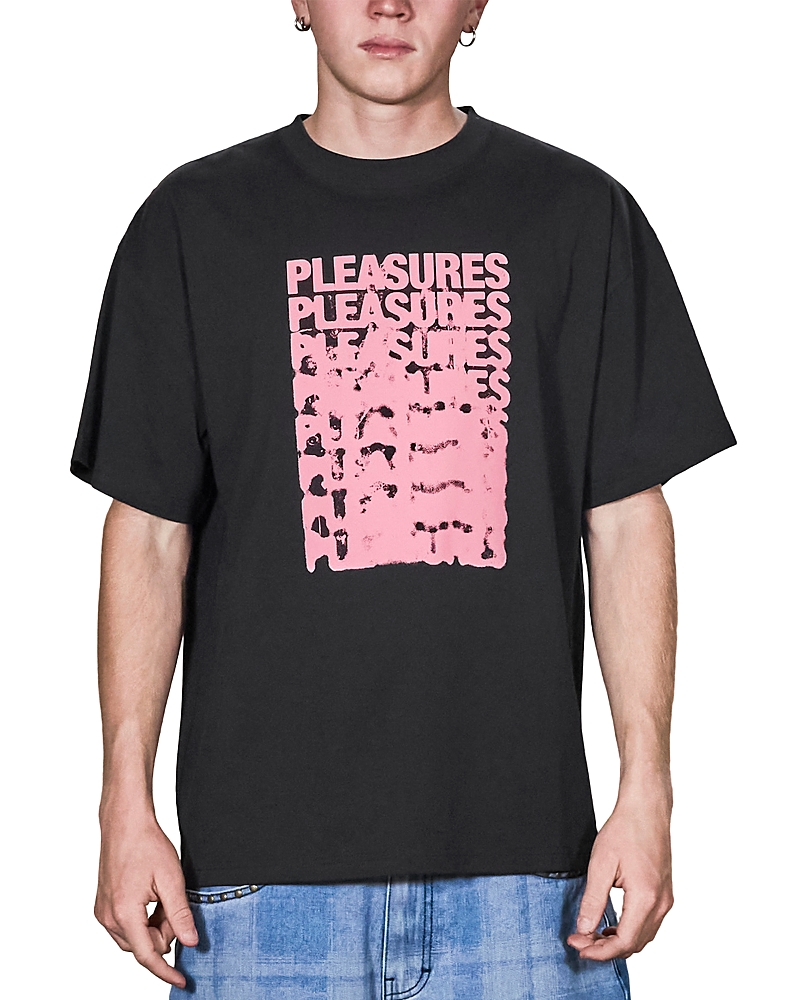 Pleasures Immolate Logo Graphic T-Shirt