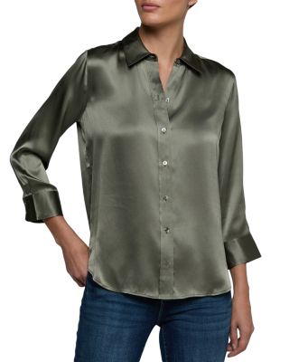 Dani Silk Charmeuse Blouse