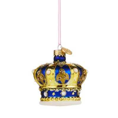 Glass King's Crown Ornament - Exclusive