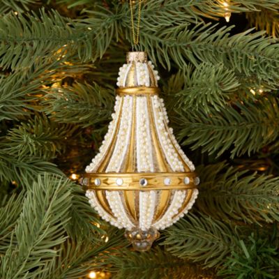 Glass Chandelier Ornament - Exclusive