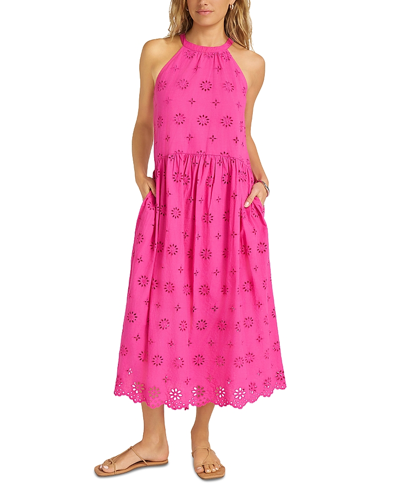 Matty M Rhea Halter Midi Dress