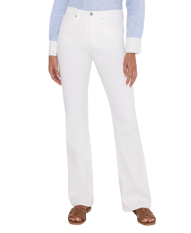 Rudes Denim Isabella Mini Flare in White