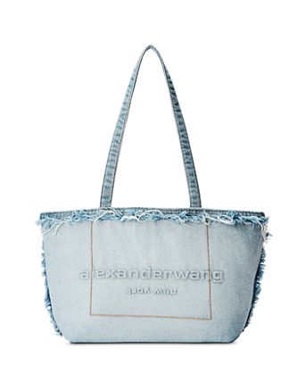 Punch Medium Denim Tote Bag