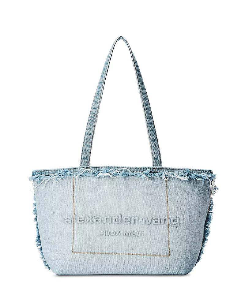 alexanderwang Punch Medium Denim Tote Bag
