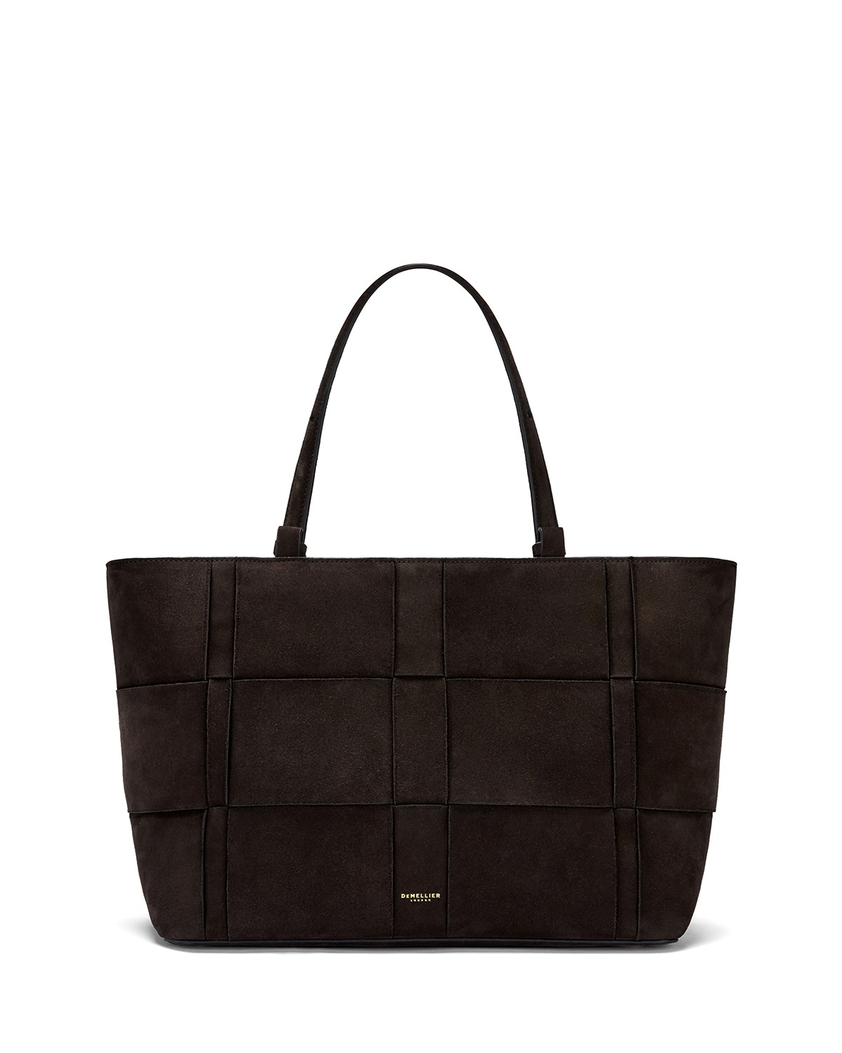 The Florence Woven Suede Tote Bag
