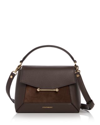 Mosaic Leather & Suede Shoulder Bag