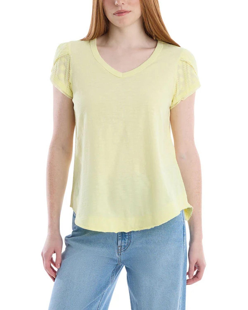 Wilt Clothing Eyelet Cap Sleeve Top